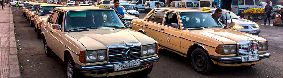 transporte em marrakech - taxi