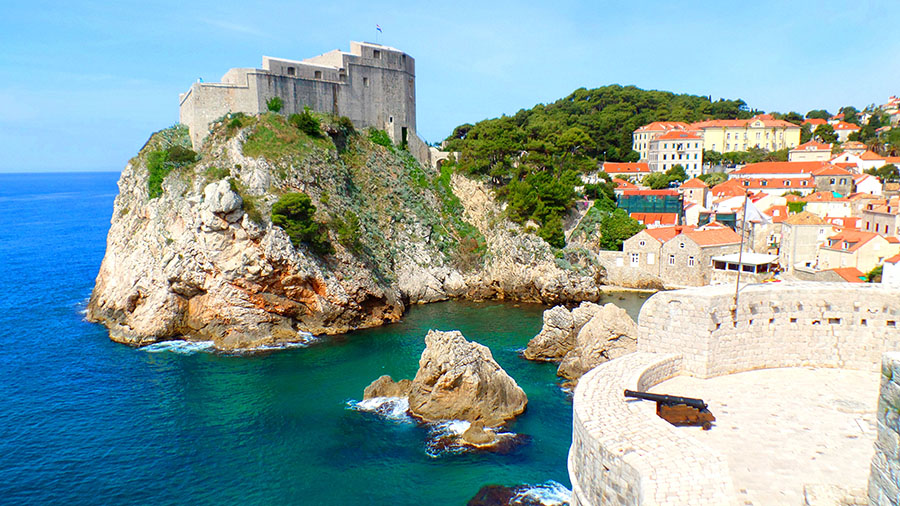Dubrovnik sem dúvida é a cidade mais bela da Croácia.