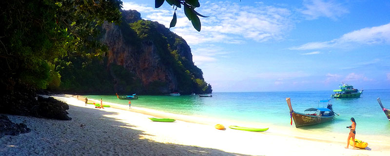 As paradisíacas praias tailandesas