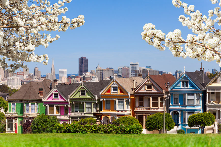 O que fazer em São Francisco: Casas vitorianas
