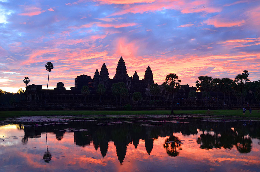 como chegar nos templos de angkor