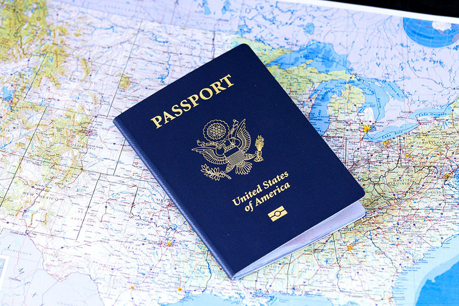primeira viagem internacional - passaporte