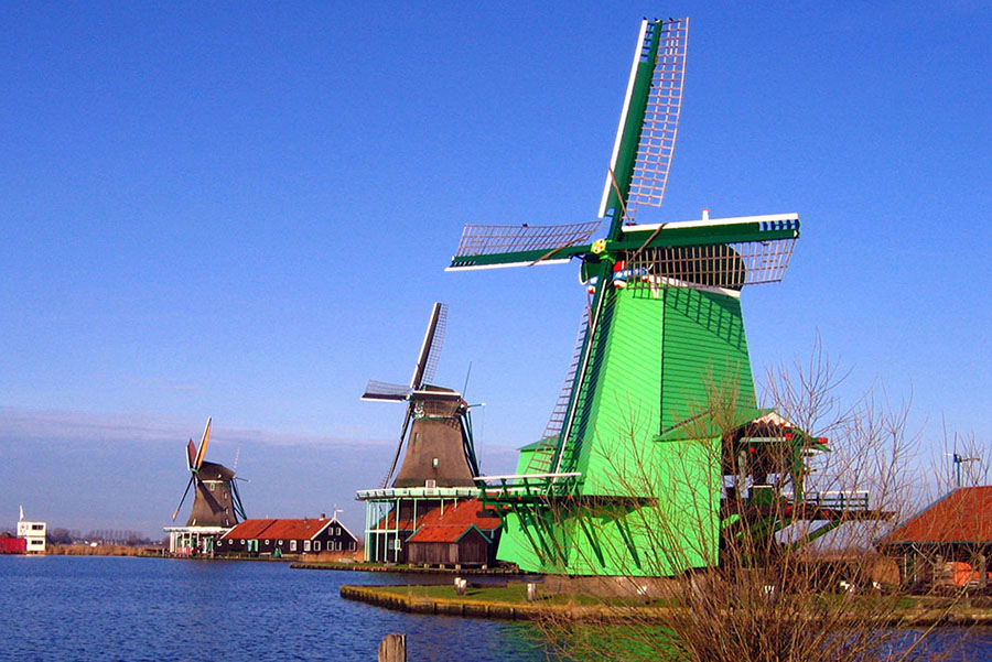 Moinhos de Zaanse Schans (foto: reprodução)