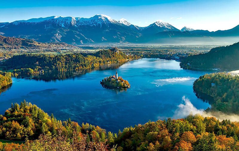 Sem dúvida a melhor vista do lago Bled, especialmente se o dia estiver limpo (foto: pixabay)