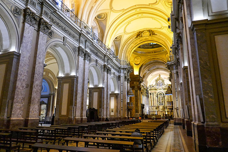 o que fazer em Buenos Aires - Catedral Metropolitana